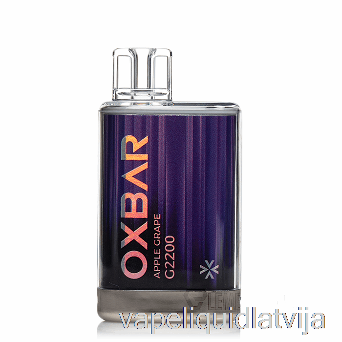 Oxbar G2200 Vienreizējās Lietošanas ābolu Vīnogu Vape šķidrums